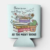 Geen ding zo veel boeken blikjeskoeler (Achterkant)