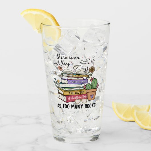 Geen ding zo veel boeken glas (Voorkant ijs)