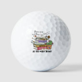 Geen ding zo veel boeken golfballen (Voorkant)