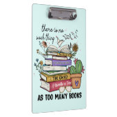 Geen ding zo veel boeken klembord (Rechts)