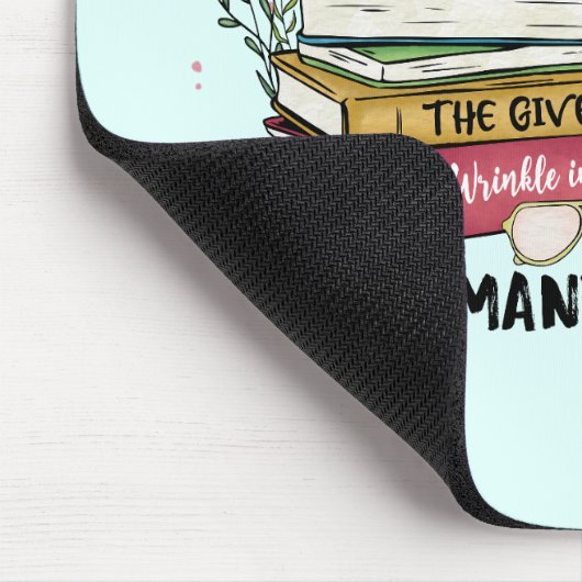 Geen ding zo veel boeken muismat (Hoek)