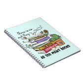 Geen ding zo veel boeken notitieboek (Rechterzijde)