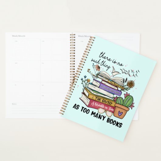 Geen ding zo veel boeken planner (Display)