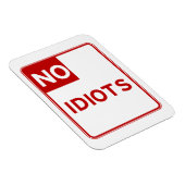 Geen dioten toegestaan bij magneet (Rechterzijde)