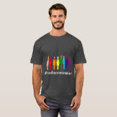 Geen discriminerend T-shirt (Voorkant volledig)
