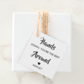 Geen Discussie, Jij Bent de Beste Cadeau-etiket Bedankjes Labels (In situ)