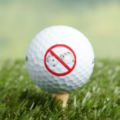 Geen dobbelstenen golfballen (Insitu Shirt)