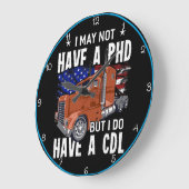 Geen doctoraat, maar ik heb een "CDL" patriottisch Grote Klok (Hoek)