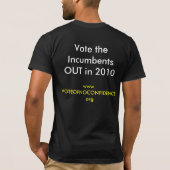 Geen documenten - Black T-Shirt (Achterkant)