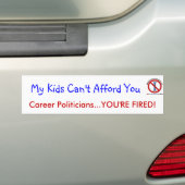Geen documenten - Bumpersticker (Op auto)