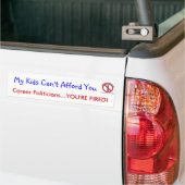 Geen documenten - Bumpersticker (Op Truck)
