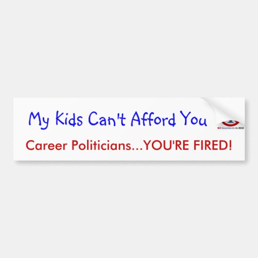 Geen documenten - Bumpersticker (Voorkant)