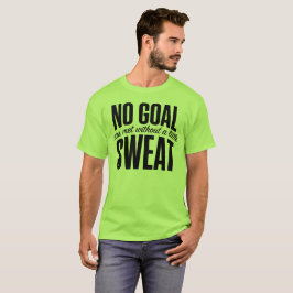 Geen doel gehaald Minimalistische verantwoordelijk T-shirt