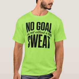 Geen doel gehaald Minimalistische verantwoordelijk T-shirt