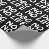 GEEN DOG GEEN LEVENSWRAPPERPAPIER CADEAUPAPIER (Hoek)