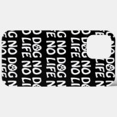 GEEN DOG NO Life Hoesje-Mate iPhone CASE (Achterkant (horizontaal))