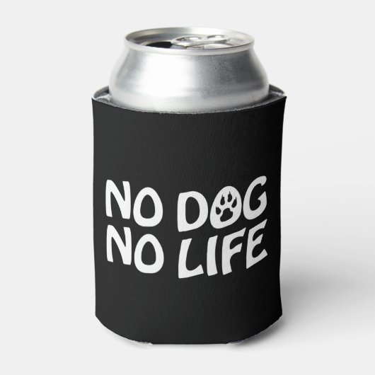 GEEN DOG NO LIFE KOELBOX BLIKJESKOELER (Blikje Voorkant)