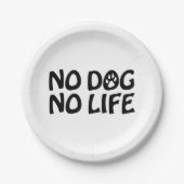 GEEN DOG PAPIEREN BORDJE (Voorkant)