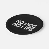 GEEN DOG PAPIEREN BORDJE (Gekanteld)