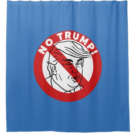Geen Donald Trump Douchegordijn (Voorkant)