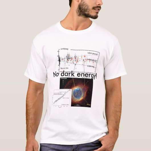 Geen donkere energie. t-shirt (Voorkant)