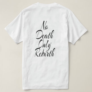 Geen dood alleen wedergeboorte HEREN VALUE T-SHIRT