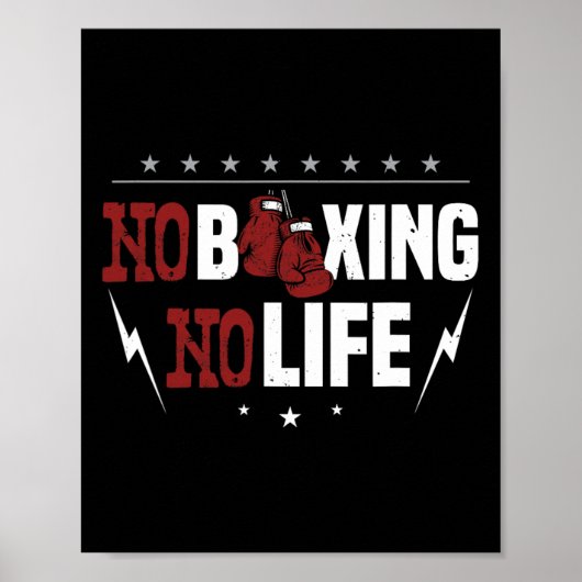 Geen doos voor een boxer poster (Voorkant)