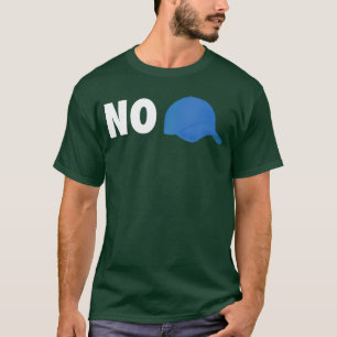 Geen dop stop cappin stop vlucht cadeau voor manne t-shirt