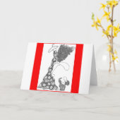 Geen draadhangers! kaart (Gele Bloem)