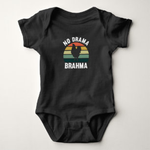 Geen Drama Brahma Chickens Rooster Chicken Oreders Romper