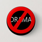 Geen Drama Button (Voorkant)