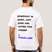 GEEN DRAMA-GEBIED T-SHIRT (Achterkant)