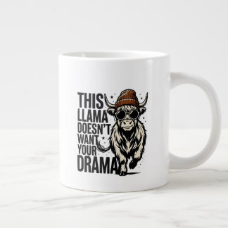 geen drama, gewoon een lama mok