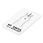 Geen drama, ik ben een Llamacorn Magneet (Linkerzijde)