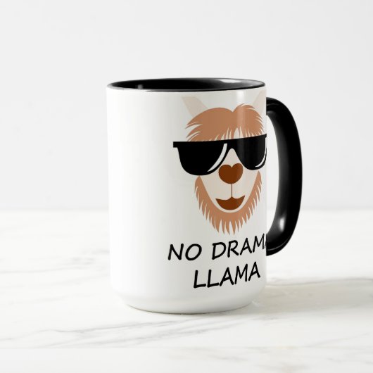 Geen Drama Laama Mok (Voorkant rechts)