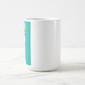 Geen Drama Lama illustratie Monogram Koffiemok (Center)