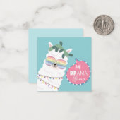 Geen Drama Lama Notitiekaartje (Voorkant / Achterkant in situ)