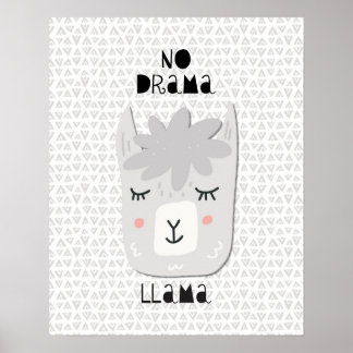 Geen drama lama Poster