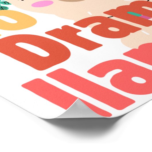 Geen drama lama poster (Hoek)