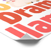 Geen drama lama poster (Hoek)