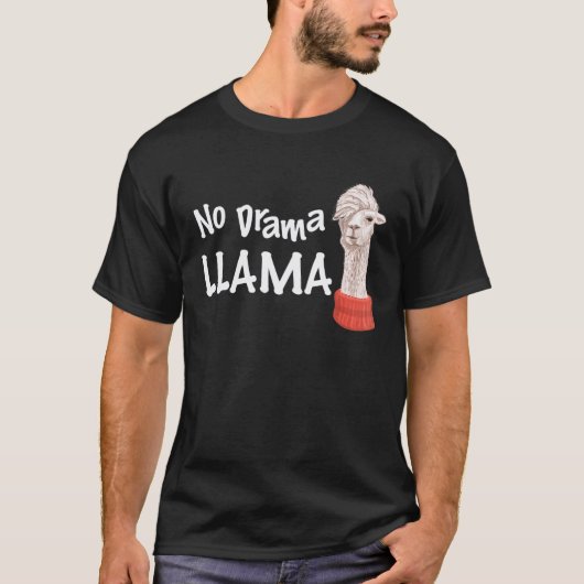 Geen Drama Lama T-shirt (Voorkant)