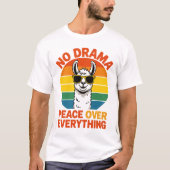 Geen Drama Lama T-shirt (Voorkant)