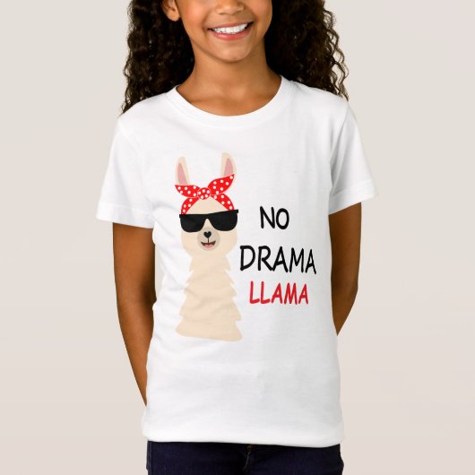 Geen Drama Lama T-shirt (Voorkant)