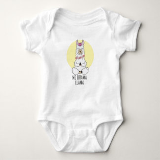 Geen drama Llama Baby Romper