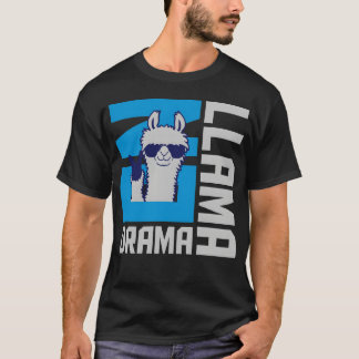 Geen Drama Llama Citaat familie T-shirt
