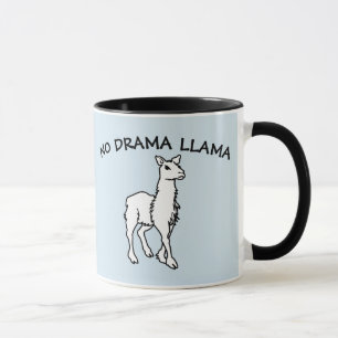 GEEN DRAMA LLAMA Coffee Mugs Mok