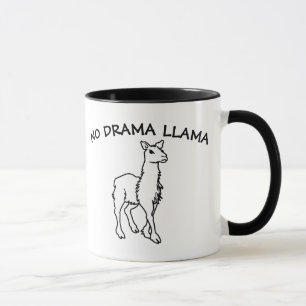 GEEN DRAMA LLAMA Coffee Mugs Mok
