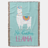 Geen Drama LLAMA Deken (Voorkant Verticaal)