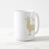 Geen Drama Llama Mok (Voorkant rechts)