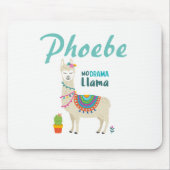 Geen Drama Llama persoonlijk Muismat (Voorkant)